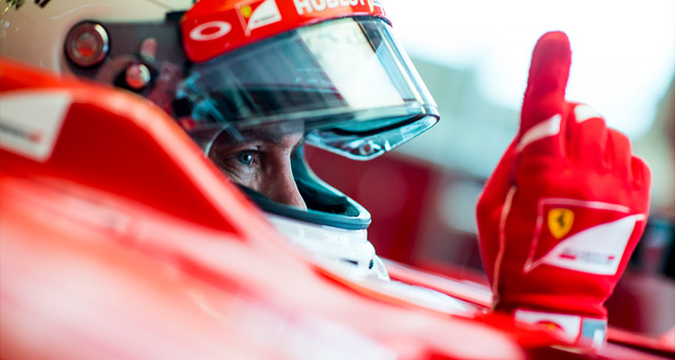 Себастьян Феттель в Ferrari сезона-2012. Фото Ferrari