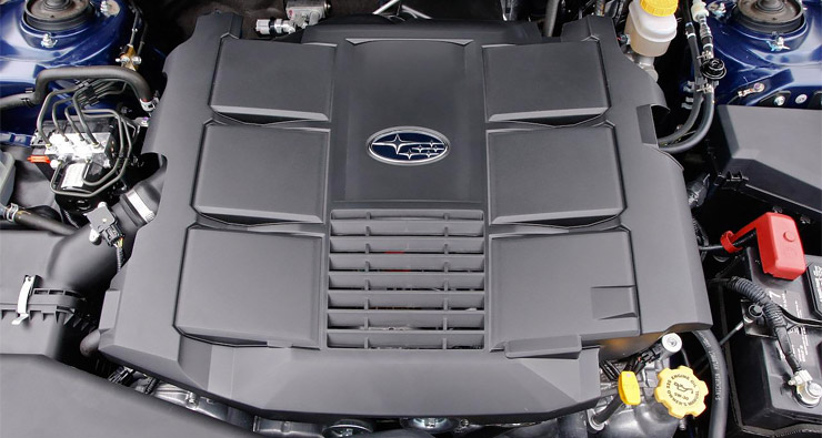 3,6-литровый Subaru V6. Фото с сайта caranddriver.com