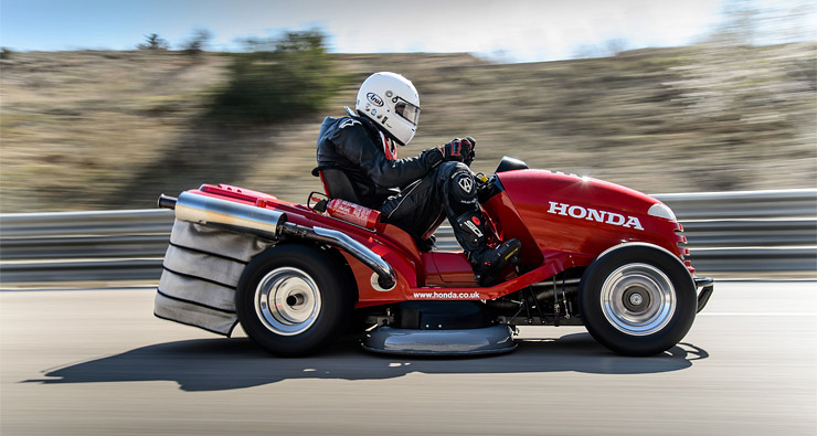 Газонокосилка Honda Mean Mower. Фото «Хонды»