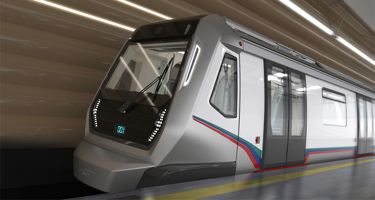 Поезд Siemens Inspiro с дизайном BMW. Фото BMW