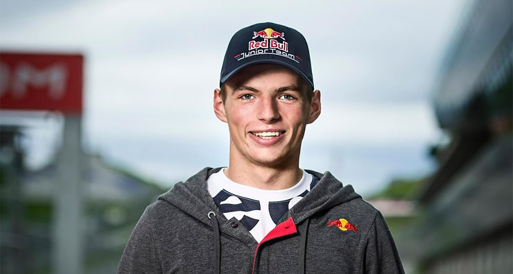 Новичок Toro Rosso Макс Ферстаппен. Фото Red Bull Junior