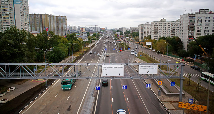 Варшавское шоссе в Москве. Фото с сайта stroi.mos.ru