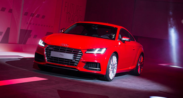 Новая Audi TTS. Фото «Ауди»