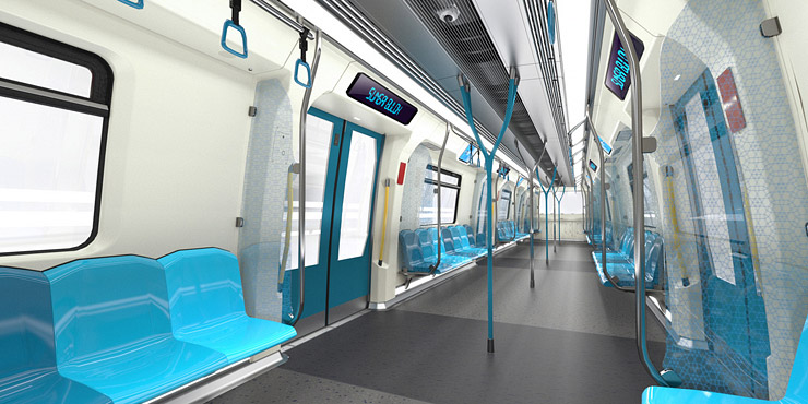 Поезд Siemens Inspiro с дизайном BMW