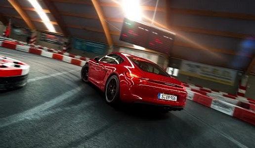 Porsche Cayman GTS на картинге